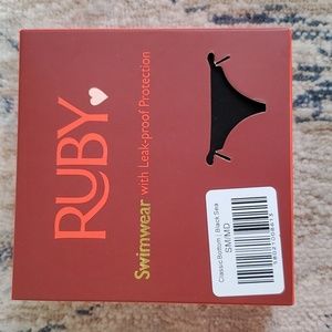 Ruby love period swim bottoms sm/md